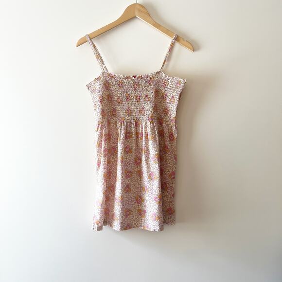 Vintage Y2k Mossimo Smocked Fairy Floral Sundress Large - Picture 3 of 4